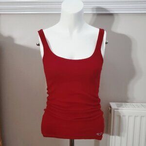 Vintage Y2K Hollister 'So Cal' Stretch Super slim Strap Ribbed Tank